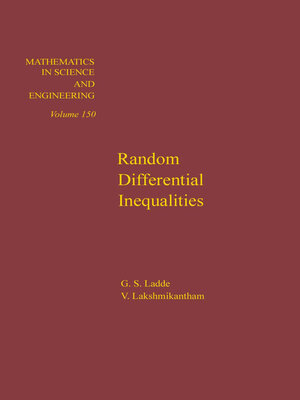 cover image of Random Differential Inequalities